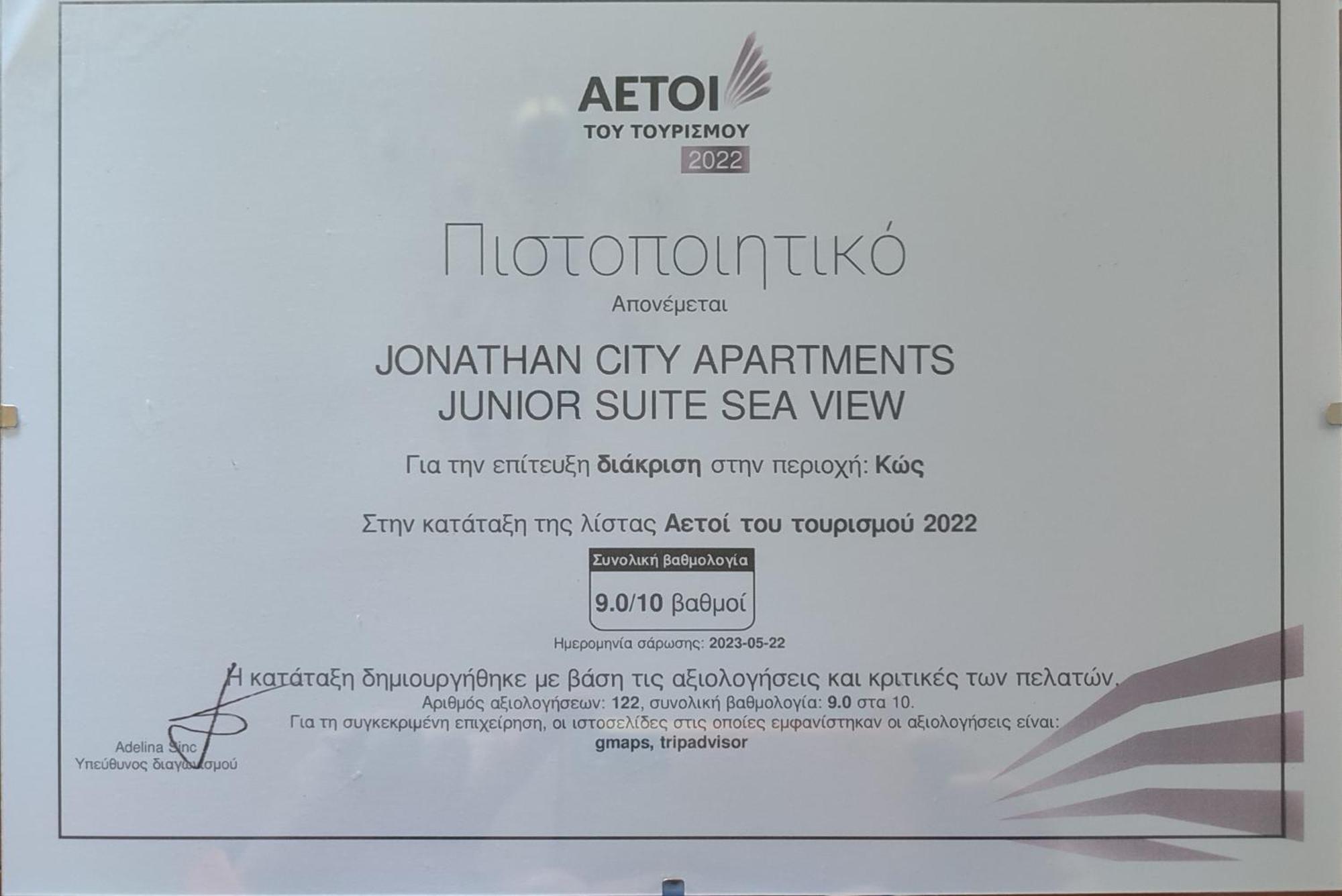 Jonathan City Apartment Kosz Kültér fotó